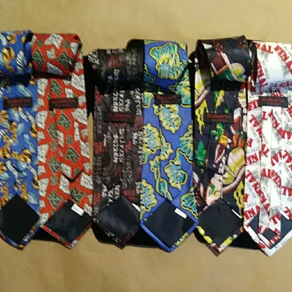 Roberto Cellini Bundle (6pc) Men's Ties - Picture 1 of 4